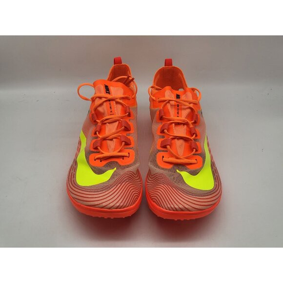Nike Zoom Victory 5 XC Track & Field Distance Spikes Orange Volt Men's Size 10.5 - Picture 3 of 11